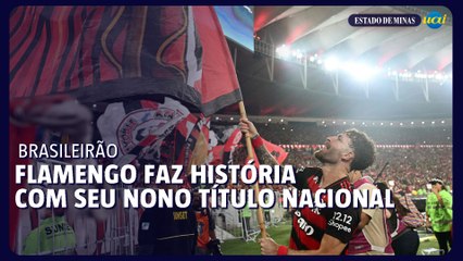 Após vitória sobre o Ceará, Rocinha vibra com o nono Brasileirão do Flamengo