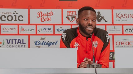 EAG - FC Annecy : le point presse de Louis Mafouta