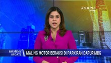 Terekam CCTV! Motor Milik Kepala SPPG di Jakarta Barat Raib Digondol Maling