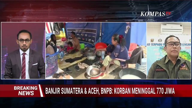 [FULL] BNPB: Bantuan Sudah Didistribusikan ke Seluruh Kabupaten/Kota Terdampak Bencana di Sumatera