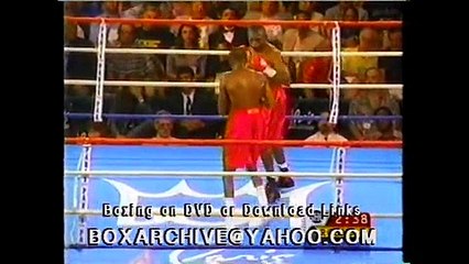 Tim Austin vs Arthur Johnson - Showtime 8-11-2000