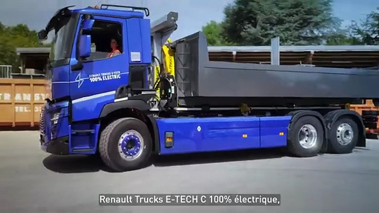 Sécurité et confort avec le Renault Trucks E-TECH C