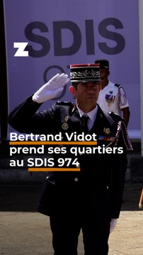 Bertrand Vidot prend ses quartiers au SDIS 974