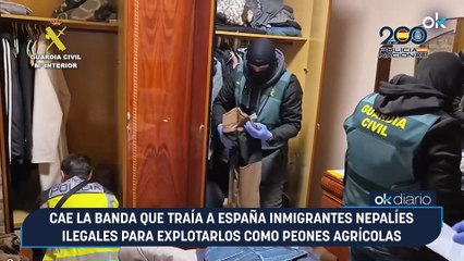 Cae la banda que traía a España inmigrantes nepalíes ilegales para explotarlos como peones agrícolas