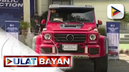 Auction ng luxury vehicles ng mga Discaya, naka-livestream bukas