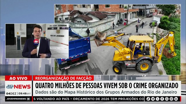 Facções criminosas no RJ controlam a vida de 4 milhões de pessoas