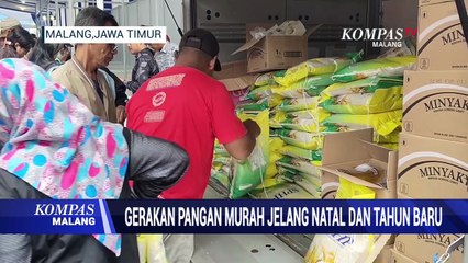 Gerakan Pangan Murah Jelang Natal dan Tahun Baru