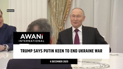 Trump says Putin keen to end Ukraine war