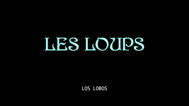 Los Lobos (Les Loups) - Trailer Argentina