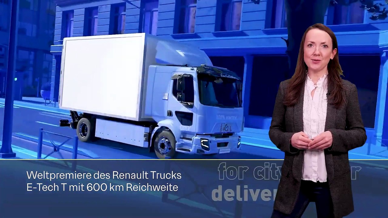 E-Lkw für Langstrecken Renault Trucks E-Tech T780 mit 600 km Reichweite - eMobility Update