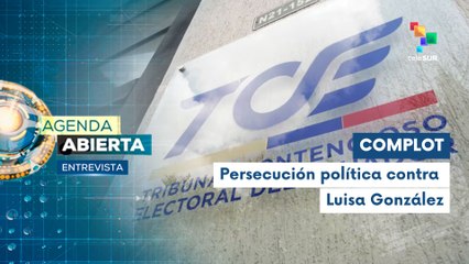 Entrevista | TCE inicia investigación contra Luisa González