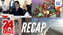 24 Oras: (Part 1) Rep. Marcos, humiling ng executive session sa pagharap sa ICI | Palamuting pampasko, nag-apoy at pumutok | Mga nasabat na paputok, atbp.