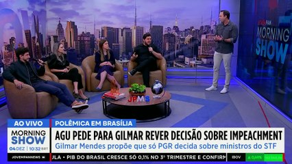 STF x Congresso? AGU pede para Gilmar Mendes REVER DECISÃO sobre IMPEACHMENT