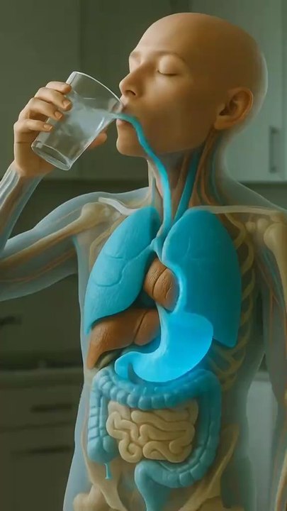 do you know what happen with human body when drink cold water ?