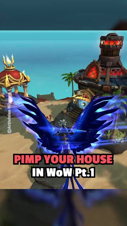 In WoW könnt ihr Häuser anheben - Pimp Your House Edition