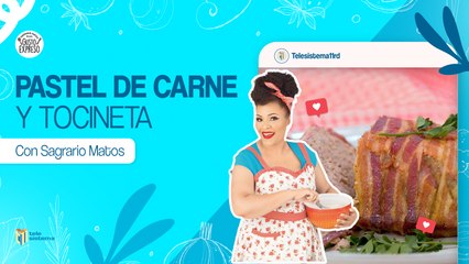 Receta de Pastel de Carne y Tocineta