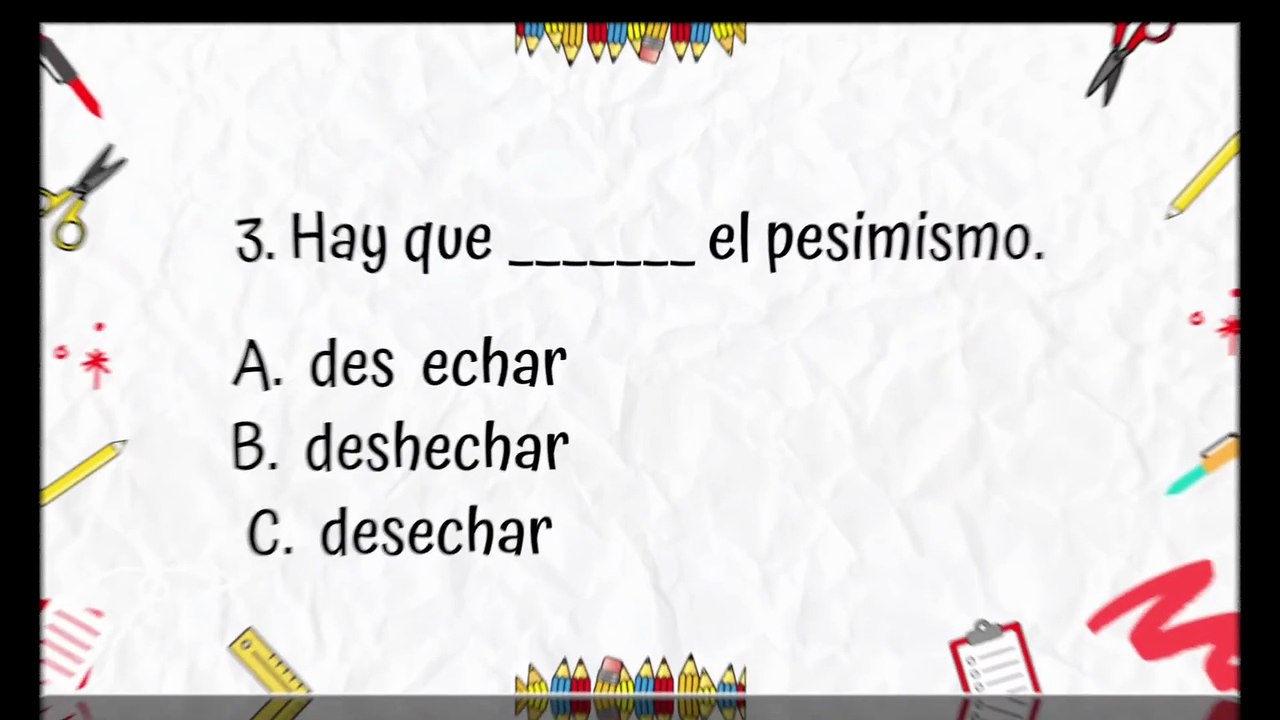 ✅ TEST DE ORTOGRAFÍA  NIVEL EXPERTO. ¿Lo lograrás？