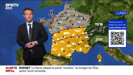 La météo pour ce vendredi 5 décembre 2025