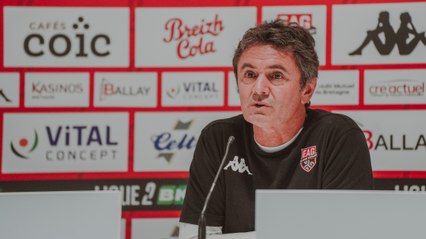 EAG - FC Annecy : le point presse de Sylvain Ripoll