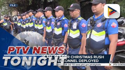MMDA, all set for Christmas rush with 2.5-K personnel deployed