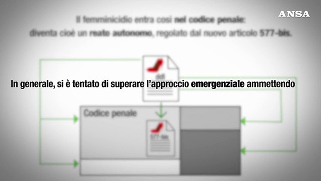 Ansa EXPLAINER - Cosa prevede la nuova normativa sul femminicidio
