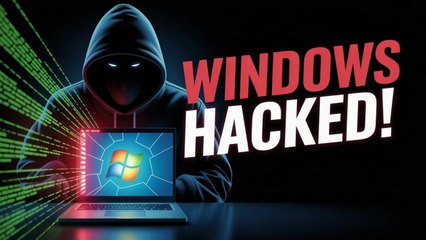 How a Windows OS Can Be Hacked: Real Attack Methods & Cybersecurity Tips #cybersecurity #hackers