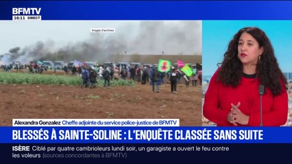 Sainte-Soline: le parquet classe sans suite les violences de gendarmes, une information judicaire ouverte sur les tirs tendus