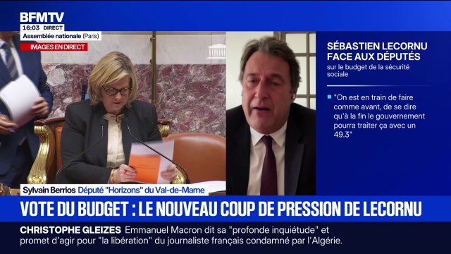 Budget: Le 49.3 est un acte de compromis , affirme Sylvain Berrios, député Horizons