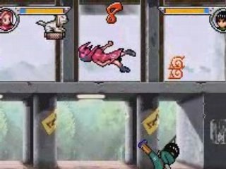 Naruto ninja council 2 GBA jutsu Sakura