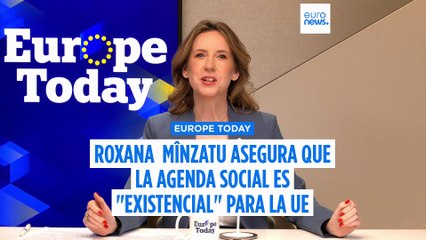 La comisaria Mînzatu señala a 'Euronews' que la agenda social es "existencial" para la UE