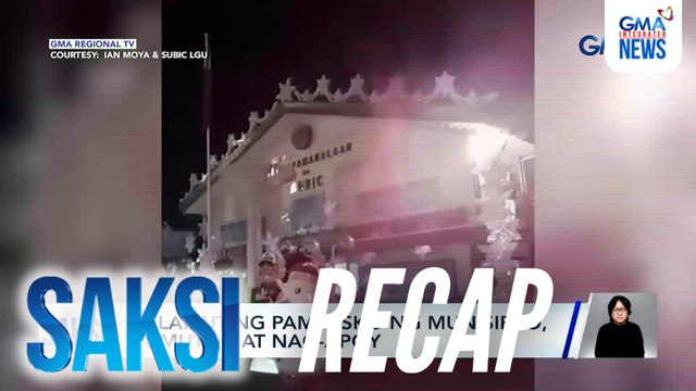 Saksi: (Part 1) Palamuting Pampasko ng munisipyo, pumutok at nag-apoy; Balik-bansa na ang 9 Pilipinong tripulante ng MV Eternity C; Salpukan ng bus at truck
