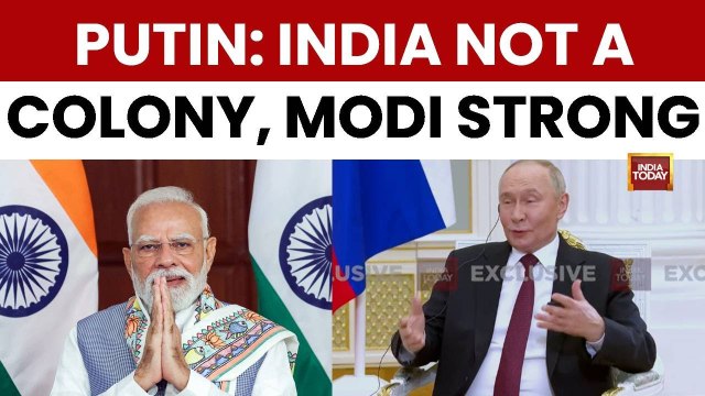 World Exclusive: Putin Hails Friend Modi And Says West Cannot Talk Down To India Like 77 Years Ago