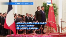 W Pekinie Emmanuel Macron wzywa do "przezwyciężenia" nieporozumień z Chinami