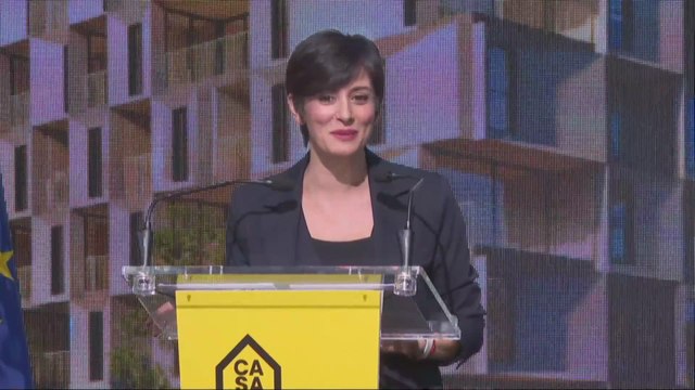 Isabel Rodríguez afirma que la vivienda ha de estar blindada para siempre