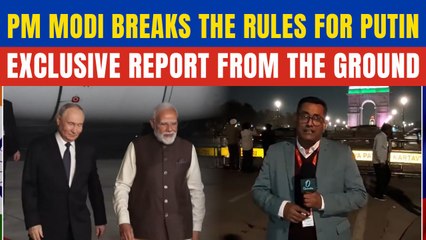 Putin Lands in India EXCLUSIVE GROUND REPORT: Putin’s Royal Red Carpet Welcome by PM Modi in India