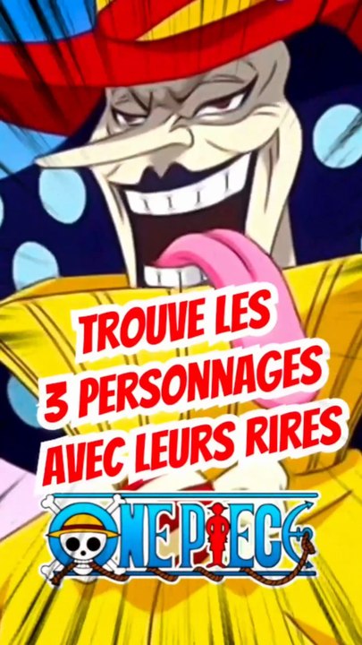 Trouve les 3 personnages de ONE PIECE avec leurs rires FEAT Otaakugeek