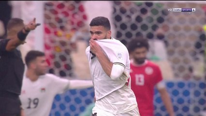 Coupe Arabe 2025 : La Palestine réduit le score d'une frappe surpuissante !