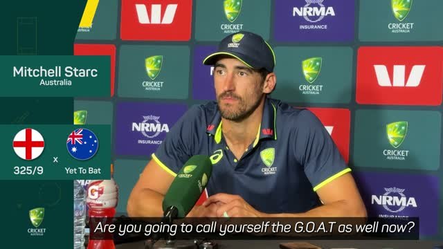 Starc rejects G.O.A.T status after breaking wicket record