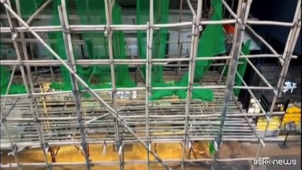 Hong Kong, dopo maxi incendio al bando le reti di sicurezza