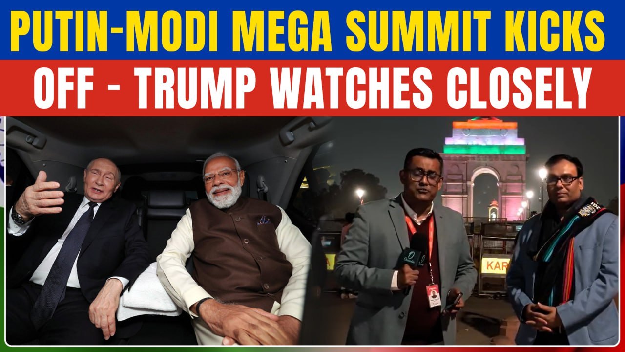 Putin-Modi BIG MEET Begins: Trump’s EYES on New Delhi Meet Amid Russian Oil Sanction Row | EXCLUSIVE