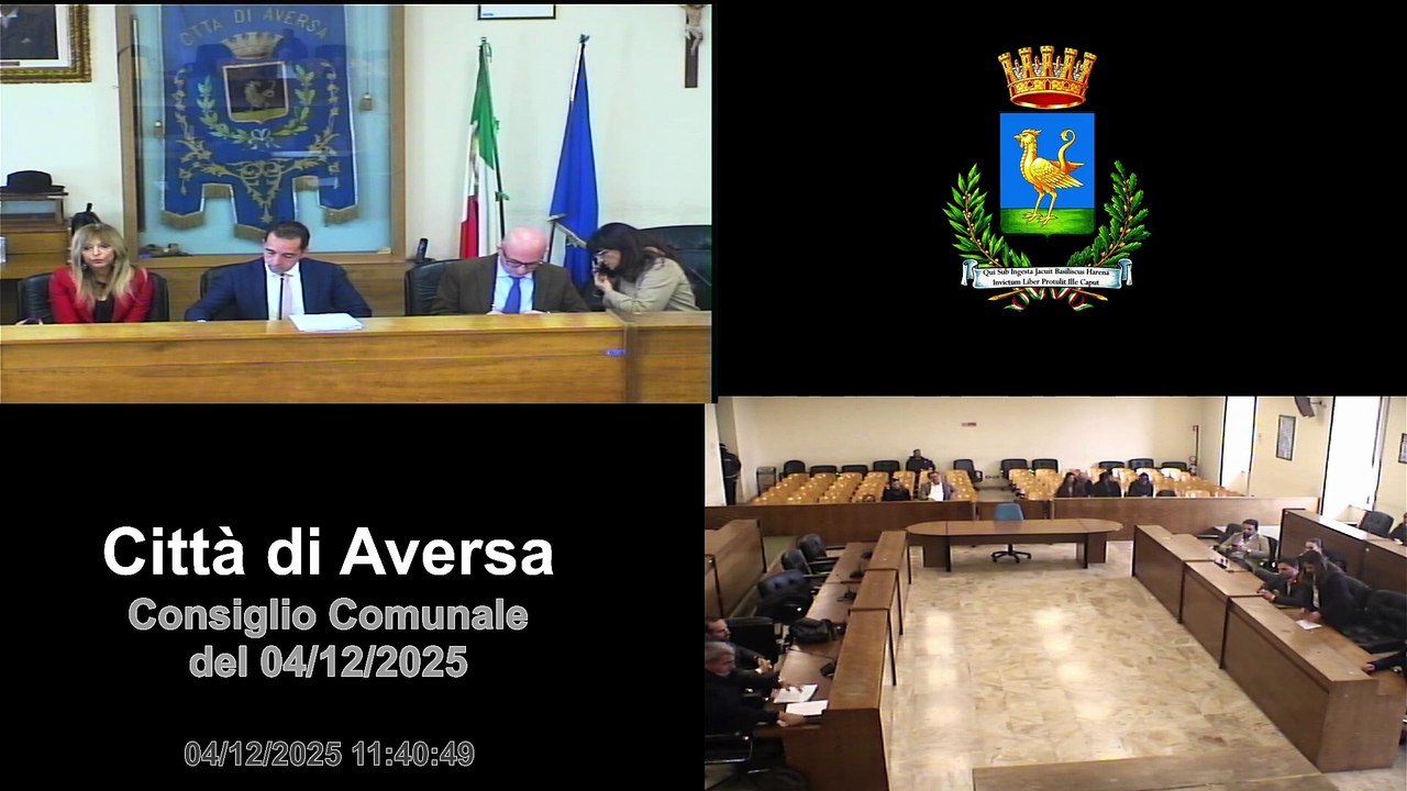 Aversa (CE) - Consiglio Comunale (04.12.25)