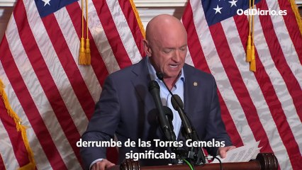 Mark Kelly, ex marine, astronauta y senador de EEUU: "Trump no me va a silenciar"
