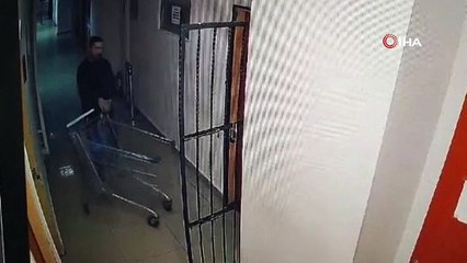 Büyükçekmece Adliye'sindeki soygun görüntüleri ortaya çıktı