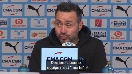 Marseille - De Zerbi encense la Ligue 1