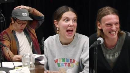 Stranger Things cast react to huge Season 5 plot twist at table read