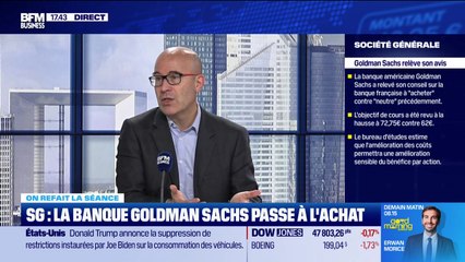On refait la séance : "Société Générale encore en hausse, Goldman Sachs passe à l'achat" - 04/12