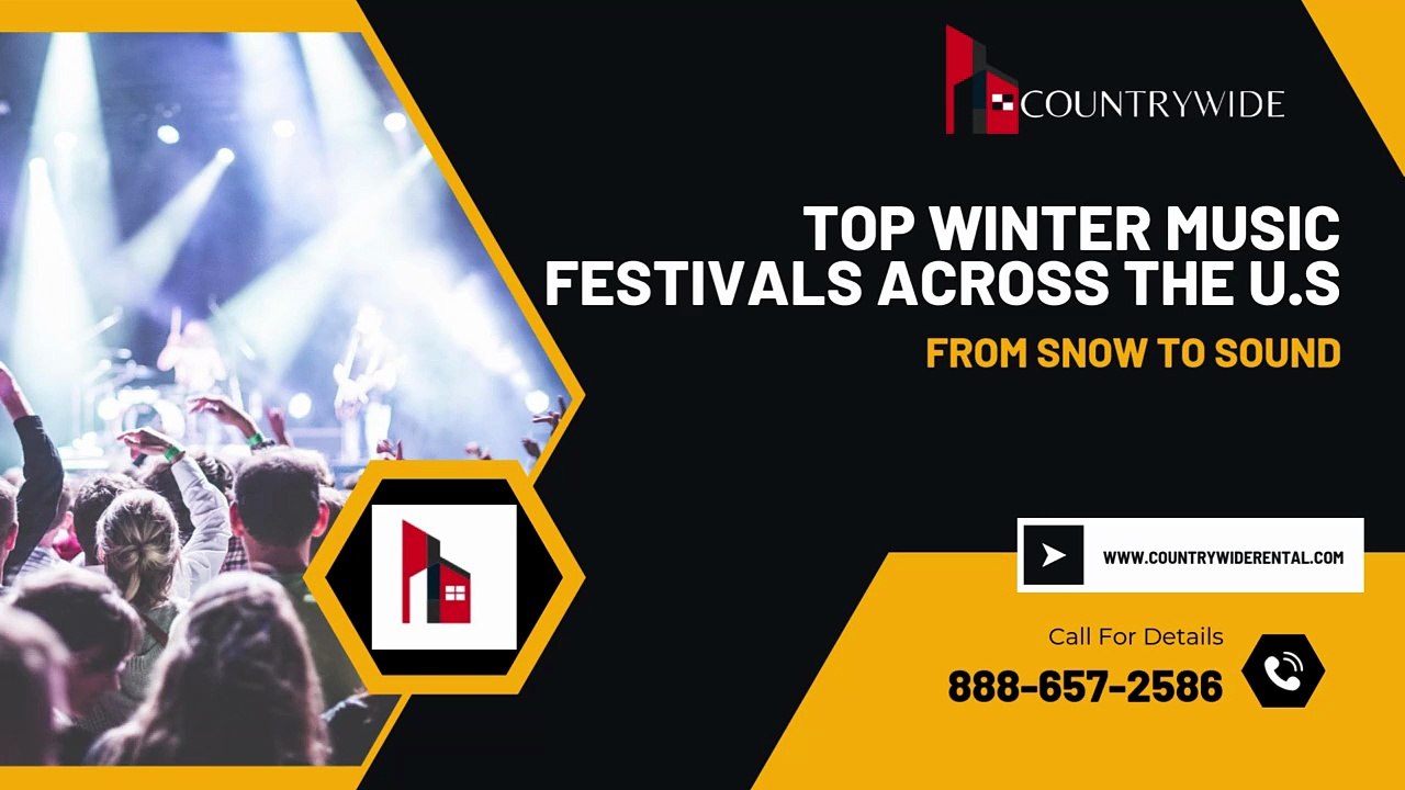 From Snow to Sound Top Winter Music Festivals Across the U.S Countrywide Rental