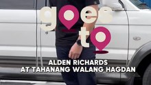 #PEPGoesTo Alden Richards at Tahanang Walang Hagdan