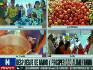 Apure | Más de mil familias son beneficiadas con proteínas, frutas, entre otros rubros alimenticios