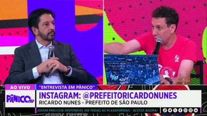 APOIO DE BOLSONARO, FIM DA CRACOLÂNDIA, LIBERAÇÃO DO MOTOTÁXI EM SP E MAIS; RICARDO NUNES NA ÍNTEGRA